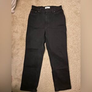 Abercrombie 90s straight ultra high rise jeans